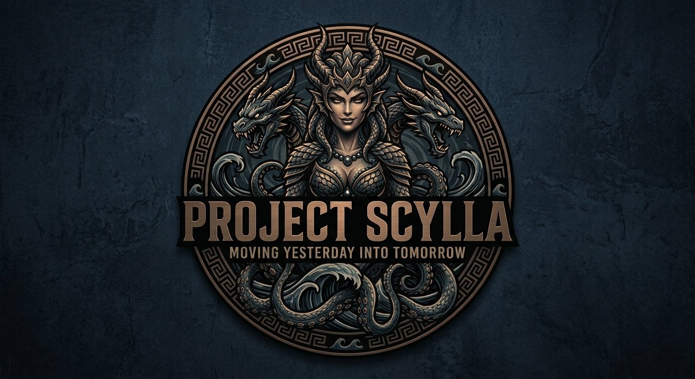 Project Scylla. Moving yesterday into tomorrow.